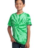 Port & Company Youth Essential Tie Dye Tee PC147Y in Kelly