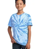 Port & Company Youth Essential Tie Dye Tee PC147Y Light Blue