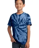 Port & Company Youth Essential Tie Dye Tee PC147Y Navy