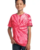 Port & Company Youth Essential Tie Dye Tee PC147Y Red