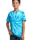 Port & Company Youth Essential Tie Dye Tee PC147Y Turquoise