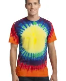 Port  Company Essential Window Tie Dye Tee PC149 Rainbow