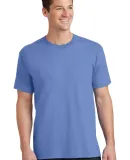 Port & Company PC54 5.4 oz 100 Cotton T Shirt  Carolina Blue