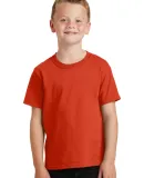 Port & Company Youth 5.4 oz 100 Cotton T Shirt PC5 Orange