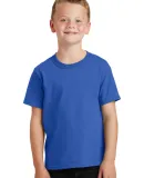 Port & Company Youth 5.4 oz 100 Cotton T Shirt PC5 Royal