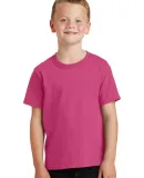 Port & Company Youth 5.4 oz 100 Cotton T Shirt PC5 Sangria