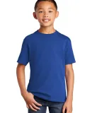 Port & Company Youth 5.4 oz 100 Cotton T Shirt PC5 True Royal