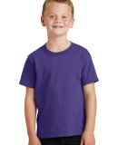Port & Company Youth 5.4 oz 100 Cotton T Shirt PC5 in Purple