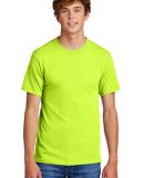 Port Company 5050 CottonPoly T Shirt PC55 in Safety green