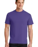 Port Company 5050 CottonPoly T Shirt PC55 in Purple