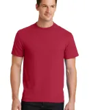 Port Company 5050 CottonPoly T Shirt PC55 in Red