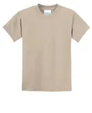 Port & Company Youth 5050 CottonPoly T Shirt PC55Y in Desert sand