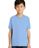 Port & Company Youth 5050 CottonPoly T Shirt PC55Y in Light blue