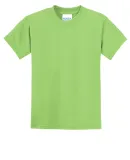 Port & Company Youth 5050 CottonPoly T Shirt PC55Y in Lime