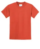 Port & Company Youth 5050 CottonPoly T Shirt PC55Y in Orange