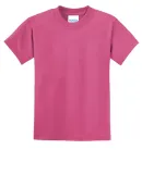 Port & Company Youth 5050 CottonPoly T Shirt PC55Y in Sangria