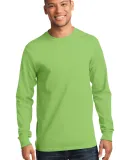 Port  Company Long Sleeve Essential T Shirt PC61LS Lime