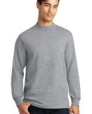 Port & Company Mock Turtleneck PC61M in Ath. heather
