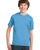 Port & Company Youth Essential T Shirt PC61Y Aquatic Blue