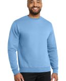 Port & Company Classic Crewneck Sweatshirt PC78 in Light blue