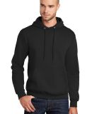 Port & Company Classic Pullover Hooded Sweatshirt  in Jet black