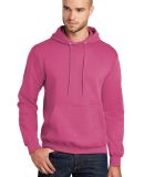 Port & Company Classic Pullover Hooded Sweatshirt  in Sangria