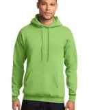 Port & Company Classic Pullover Hooded Sweatshirt  in Lime