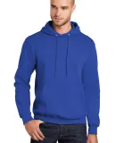 Port & Company Classic Pullover Hooded Sweatshirt  in True royal