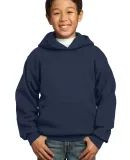 Port  Company Youth Pullover Hooded Sweatshirt PC9 Navy