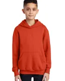 Port  Company Youth Pullover Hooded Sweatshirt PC9 Orange