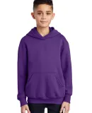 Port  Company Youth Pullover Hooded Sweatshirt PC9 Team Purple