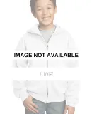 Port & Company Youth Full Zip Hooded Sweatshirt PC Lime