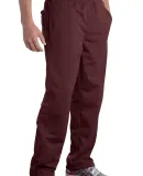 Sport Tek Tricot Track Pant PST91 Maroon