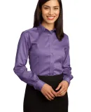 Red House Ladies Non Iron Pinpoint Oxford RH25 Purple Dusk