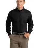 Red House Herringbone Non Iron Button Down Shirt R Black