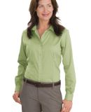 Red House Ladies Nailhead Non Iron Button Down Shi in Celery