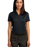Red House Ladies Contrast Stitch Performance Pique Black