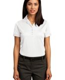Red House Ladies Contrast Stitch Performance Pique White