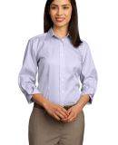 Red House Ladies 34 Sleeve Dobby Non Iron Button D Lavender