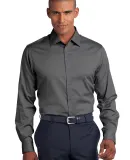 Red House Slim Fit Non Iron Pinpoint Oxford RH62 Charcoal