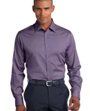 Red House Slim Fit Non Iron Pinpoint Oxford RH62 Purple Dusk