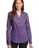 Red House Ladies French Cuff Non Iron Pinpoint Oxf Purple Dusk