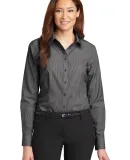 Red House Ladies Mini Check Non Iron Button Down S Black