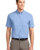 Port Authority Short Sleeve Easy Care Shirt S508 in Lt blue/lt stn