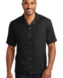 Port Authority Easy Care Camp Shirt S535 in Black