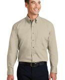 Port Authority Long Sleeve Twill Shirt S600T in Stone