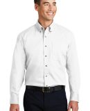 Port Authority Long Sleeve Twill Shirt S600T in White