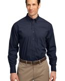 Port Authority Long Sleeve Easy Care  Soil Resista in Navy