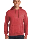 Gildan 18500 Heavyweight Blend Hooded Sweatshirt in Hth spt scrlt rd