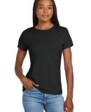 Hanes Ladies Nano T Cotton T Shirt SL04 in Black